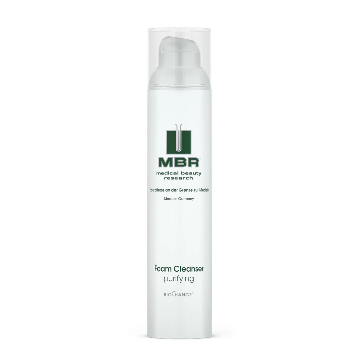 MBR Foam Cleanser 3.4 oz – refreshing deep-cleansing foaming cleanser with skin-friendly lipids and soothing properties for providing intensive yet mild cleansing, replenishing moisture, and activating skin regeneration for a resilient and smooth complexion | MDR Skin Studio