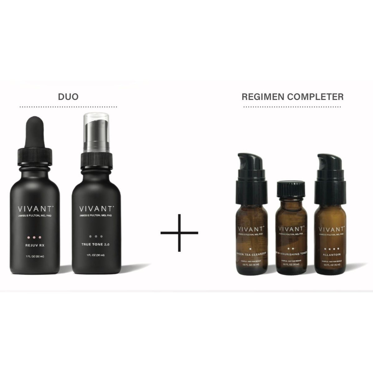 Vivant Redness & Texture Duo – calming brightening serum duo for redness-prone and blemish-prone skin with gentle exfoliating and nourishing ingredients for soothing the natural barrier, reducing visible irritation left by blemishes, and improving uneven texture and tone | MDR Skin Studio