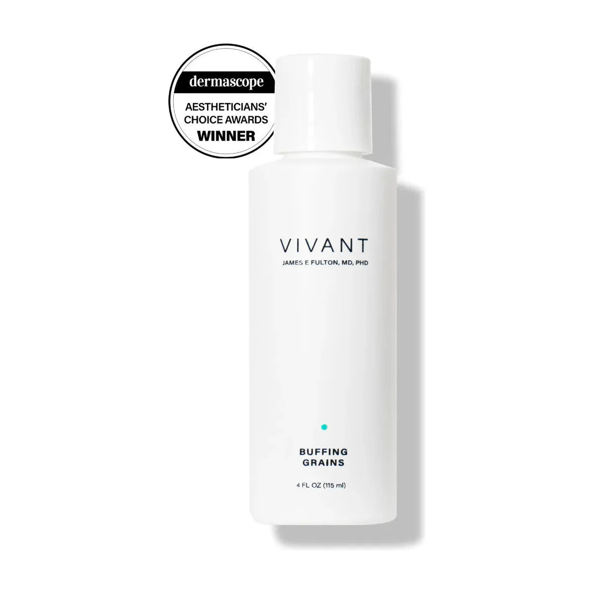 Vivant Buffing Grains – gentle physical exfoliant for manually removing dead skin cells, smoothing rough texture, and revealing a brighter, more polished, and refined complexion | MDR Skin Studio