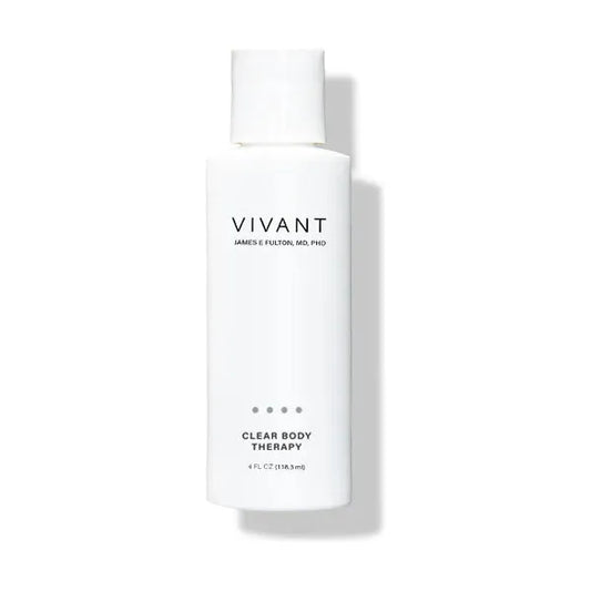 Vivant Clear Body Therapy – clarifying body treatment for eliminating back and body acne, unclogging pores, and restoring clearer, smoother skin from neck to toe | MDR Skin Studio