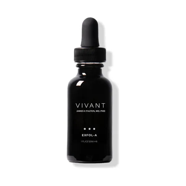 Vivant Exfol-A Retinol Serum 1 fl oz – vitamin A exfoliating serum for accelerating cell renewal, smoothing skin texture, and restoring a brighter, more refined complexion | MDR Skin Studio