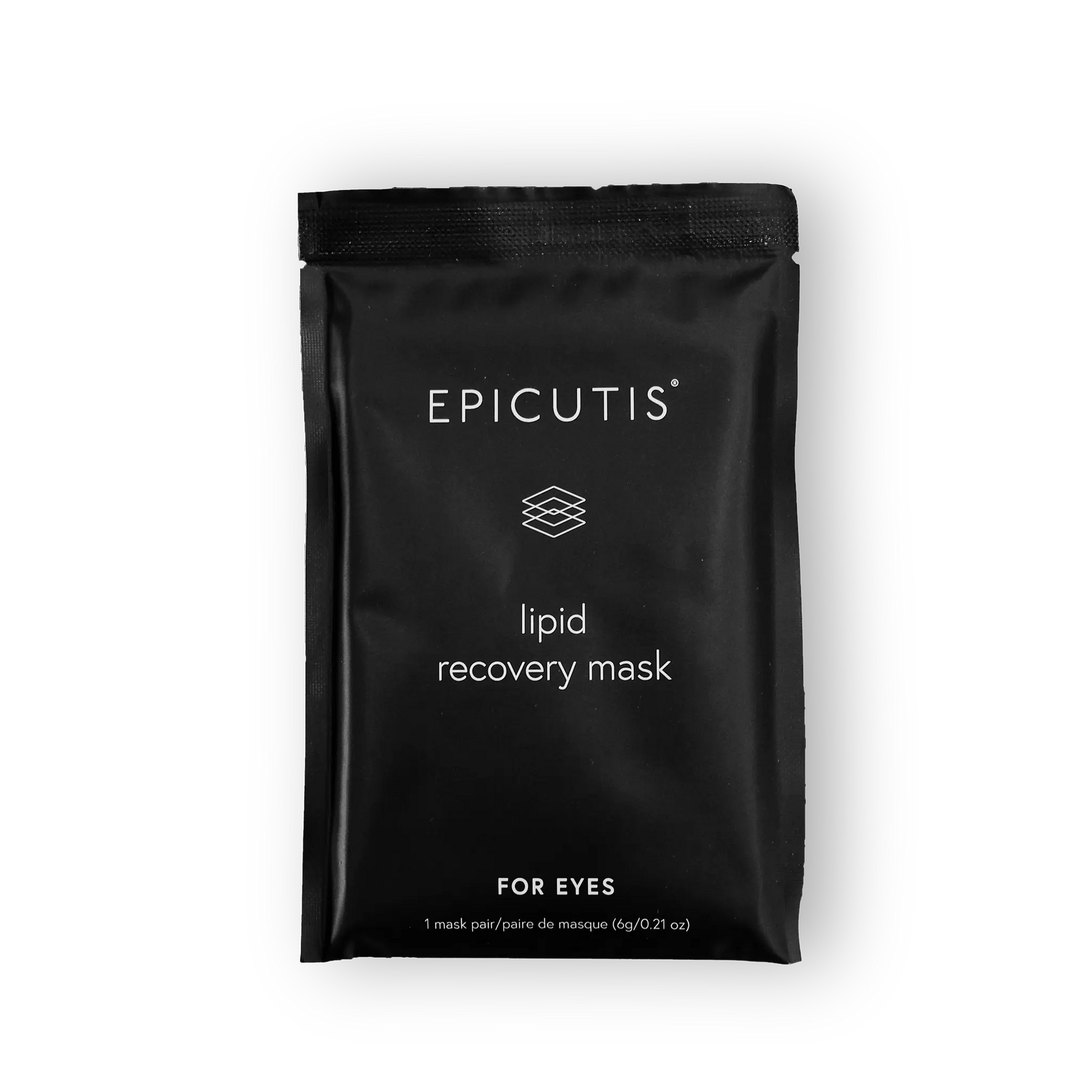 Epicutis LIPID RECOVERY MASK FOR EYES – dual patented IPC molecule biocellulose eye mask with TSC, QFC, caffeine, and multi-weight hyaluronic acid for reducing fine lines, dark circles, and puffiness while revitalizing and boosting the health of the delicate under-eye skin | MDR Skin Studio