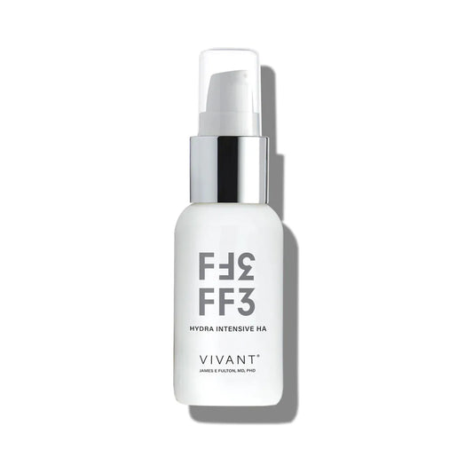 Vivant FF3 Hydra Intensive HA Serum – hyaluronic acid hydrating serum for deeply plumping skin, restoring moisture levels, and delivering a supple, dewy, and visibly bouncy complexion | MDR Skin Studio