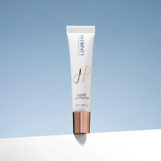 Hydrinity LUXE Lip Hydrator – injectable-grade hyaluronic acid lip treatment with next-generation HA sphere technology for delivering unmatched hydration, improving natural volume, and refining lips with a silky, non-sticky finish | MDR Skin Studio