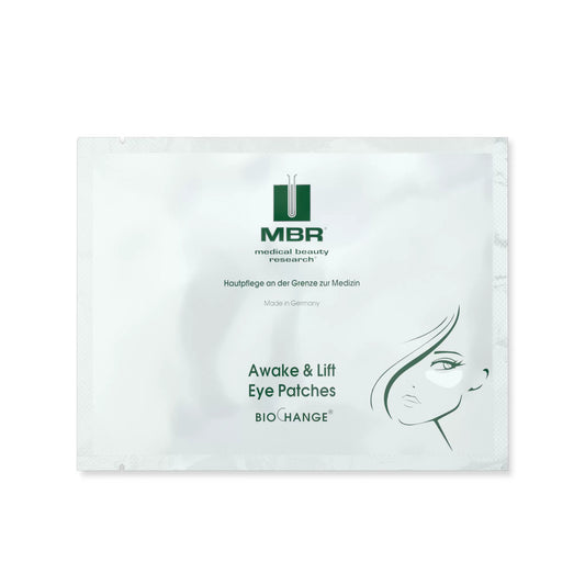 MBR Awake & Lift Eye Patches 6 pairs – hydrating eye sheet mask with lifting and firming properties for relieving puffiness, brightening dark circles, plumping fine lines, and restoring a rested, hydrated, and radiant eye area | MDR Skin Studio