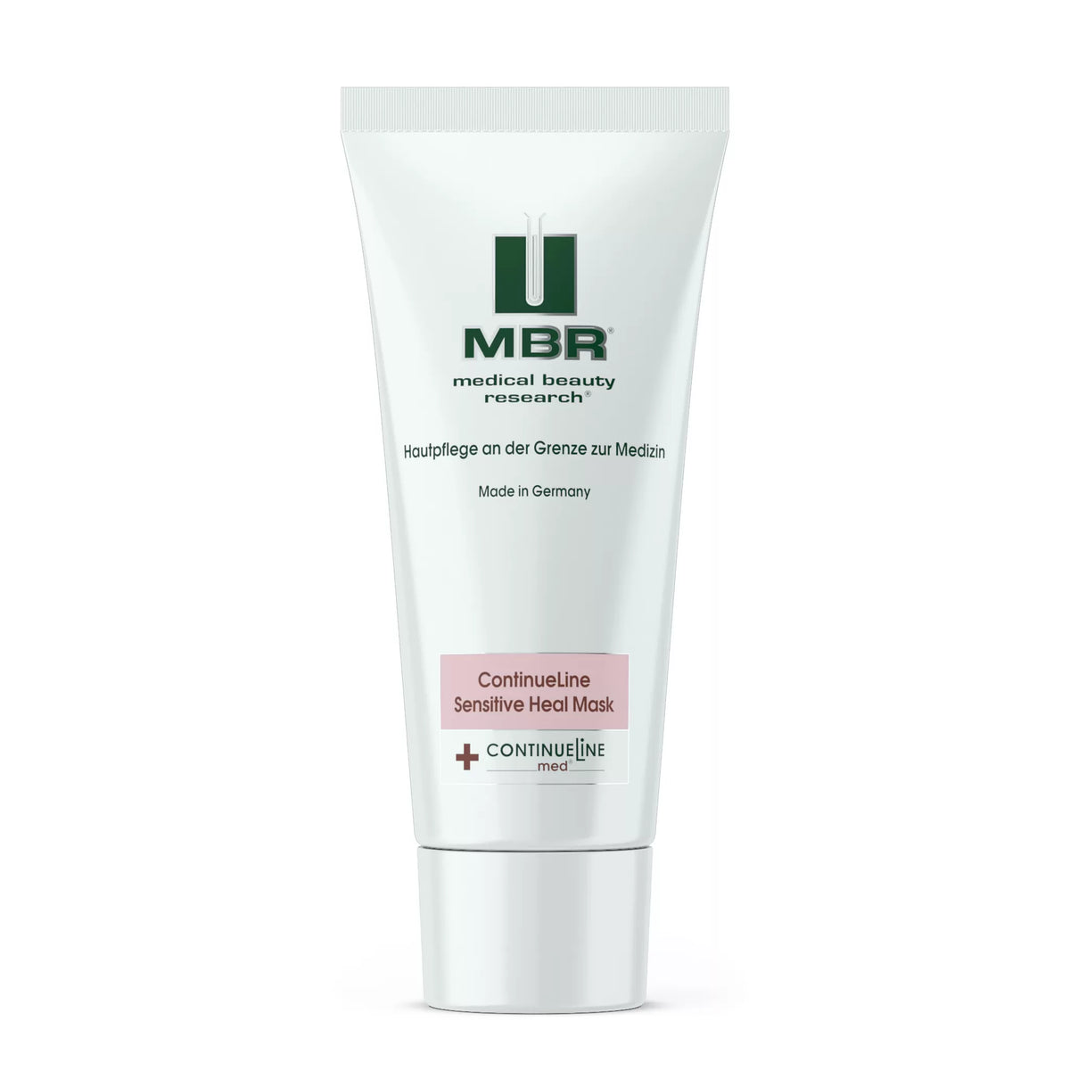 MBR ContinueLine Sensitive Heal Mask 3.4 oz – kaolin balancing and soothing cream mask for sensitive and irritated skin to instantly calm redness, regulate sebum, remove impurities, and restore a healthy, moisturized, and resilient complexion | MDR Skin Studio