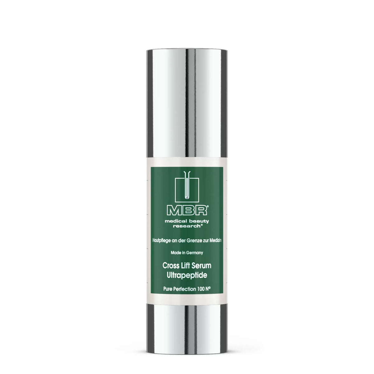 MBR Cross Lift Serum Ultrapeptide – multi-acting intensive firming serum with neuromuscular blocking compounds for reducing microcontractions, plumping deep wrinkles, defining facial contours, and delivering a remarkably renewed and lifted skin structure | MDR Skin Studio
