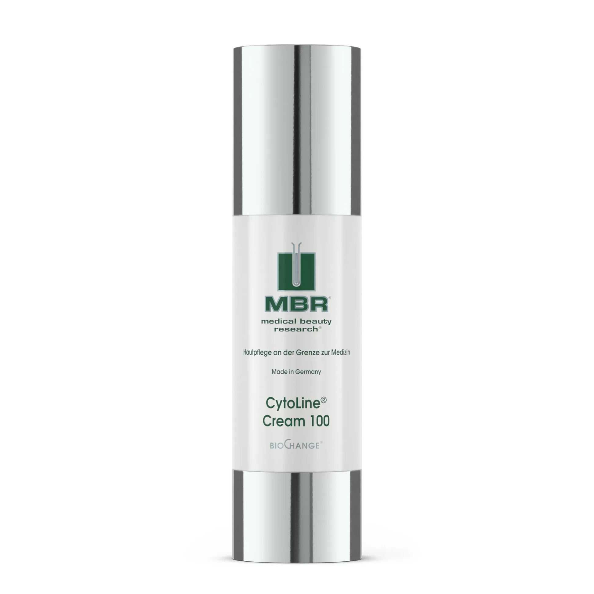 MBR CytoLine Cream 100 1.7 oz – high-performing nourishing cream for stimulating cell proliferation, regenerating fibroblastic structures, replenishing collagen and elastin, and significantly reducing wrinkle depth for visibly firmer and younger-looking skin | MDR Skin Studio