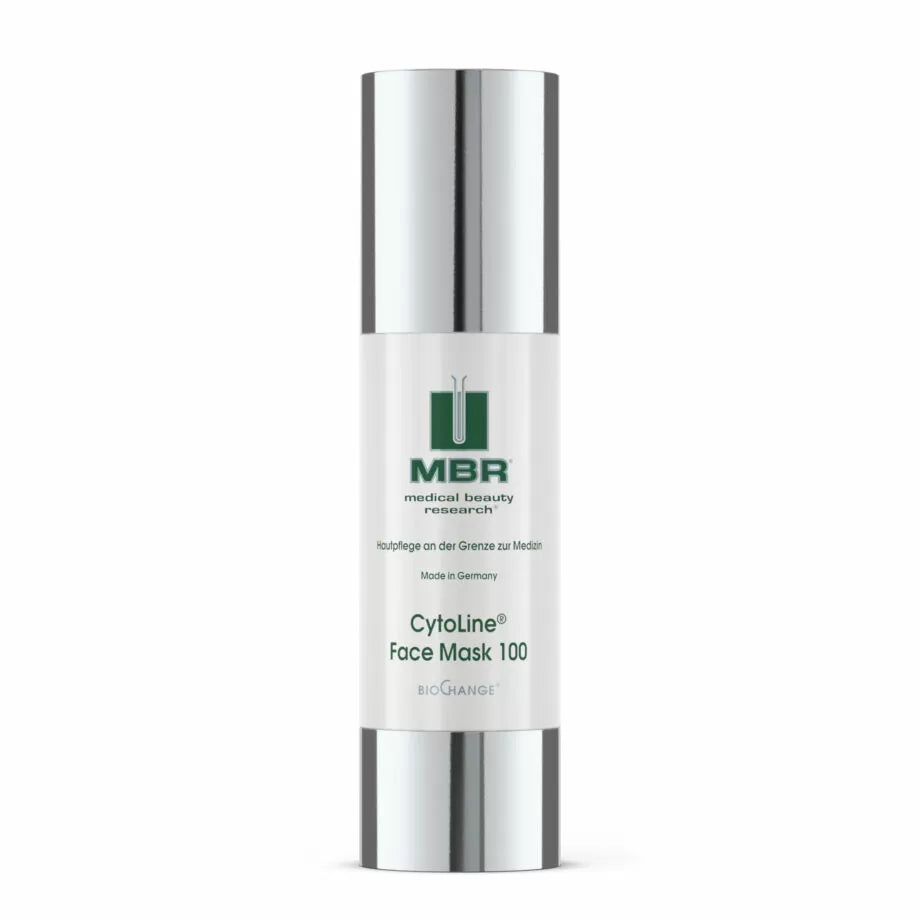 MBR CytoLine Face Mask – deeply hydrating, revitalizing, and regenerating cream mask with Biotechnical Ferment, Milk Peptide Complex, and Crodamol ISIS for replenishing cell and tissue structures, reducing wrinkle depth, and restoring a nourished and firmed complexion | MDR Skin Studio