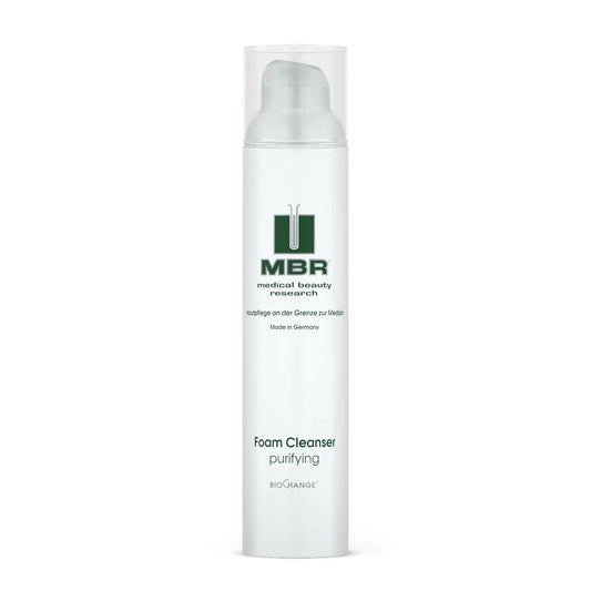 MBR Foam Cleanser 3.4 oz – refreshing deep-cleansing foaming cleanser with skin-friendly lipids and soothing properties for providing intensive yet mild cleansing, replenishing moisture, and activating skin regeneration for a resilient and smooth complexion | MDR Skin Studio