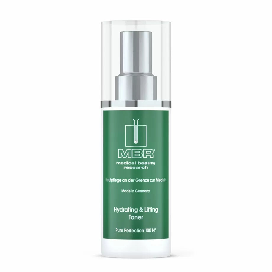 MBR Hydrating & Lifting Toner – revitalizing firming toner with MBR FibroBoost Complex, IBR Pristinizer botanical extract, and MSM sulfur for reanimating fibroblastic structures, stimulating collagen and elastin, minimizing lines and wrinkles, and leaving skin hydrated, smoothed, and lifted | MDR Skin Studio