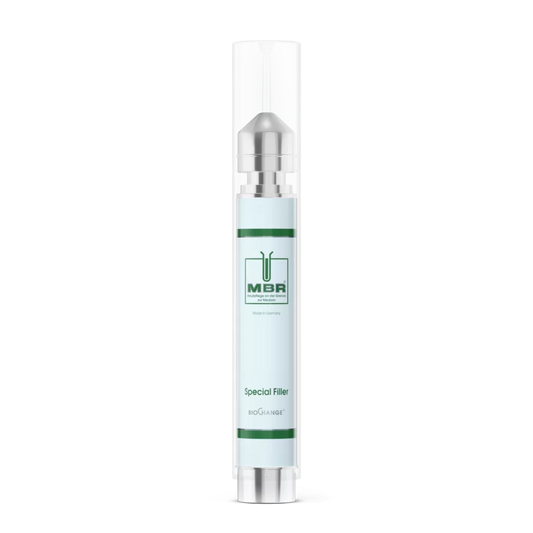 MBR Special Filler – tightening and plumping anti-wrinkle filler with PENTAVITIN botanical extract, macro and micro hyaluronic acid, and CroNoline restructuring peptide for boosting the body's own hyaluronic acid synthesis, deeply hydrating, and visibly firming and smoothing skin from within | MDR Skin Studio