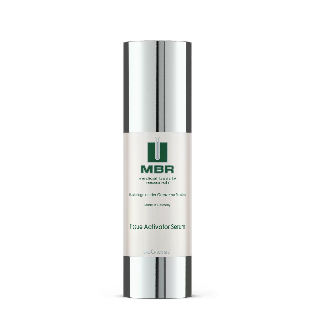 MBR Tissue Activator Serum 1.0 oz – highly concentrated collagen-formation serum for stimulating dermal tissue functions, defining and lifting facial contours, improving elasticity, and visibly reducing dark shadows around the eyes, mouth, and chin | MDR Skin Studio