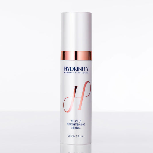 Hydrinity VIVID Brightening Serum – targeted brightening serum for fading dark spots, evening skin tone, and restoring a luminous, radiant, and visibly more uniform complexion | MDR Skin Studio
