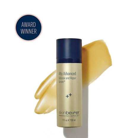 Skinbetter Alto Advanced Defense and Repair Serum – gold-standard dual-technology antioxidant serum with 19 antioxidants, Allyl PQQ, vitamins C & E, niacinamide, and plankton extract for comprehensive environmental and intrinsic oxidative stress protection, brightening, and visibly improving tone and texture | MDR Skin Studio