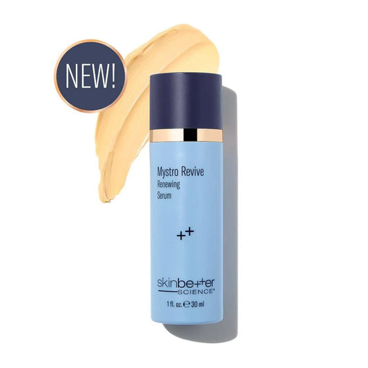 Skinbetter Mystro Revive Renewing Serum – hormonal skin rejuvenating serum with P.A.T.H.[13] and TAP biotechnologies for targeting perimenopause and menopause-related dryness, dullness, loss of elasticity, and visible lines, reviving and restoring skin's natural luminosity and youthful appearance | MDR Skin Studio