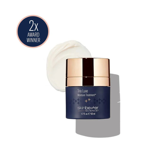 Skinbetter Trio Luxe Moisture Treatment – rich triple-action velvety moisturizer for moderate to severely dry skin to support the skin barrier, replenish deep hydration, and restore a healthier-looking, smoother, and more supple complexion | MDR Skin Studio